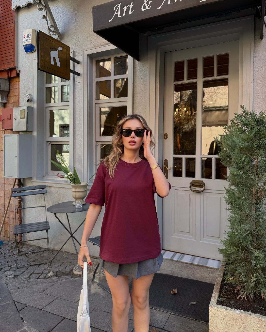 Karyoka Dikişli Kalın T-Shirt – t-shirt ürün görünümü 1