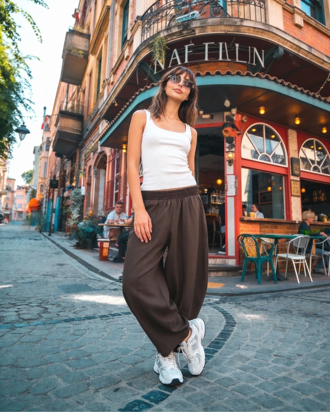 Mono Touch Parçalı Şalvar Pantolon – pantolon ürün görünümü 1